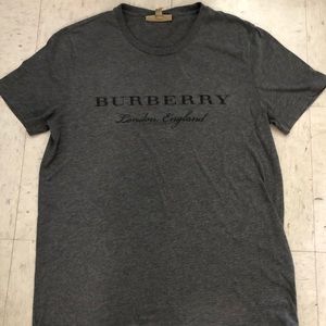Classic Grey Burberry Tee